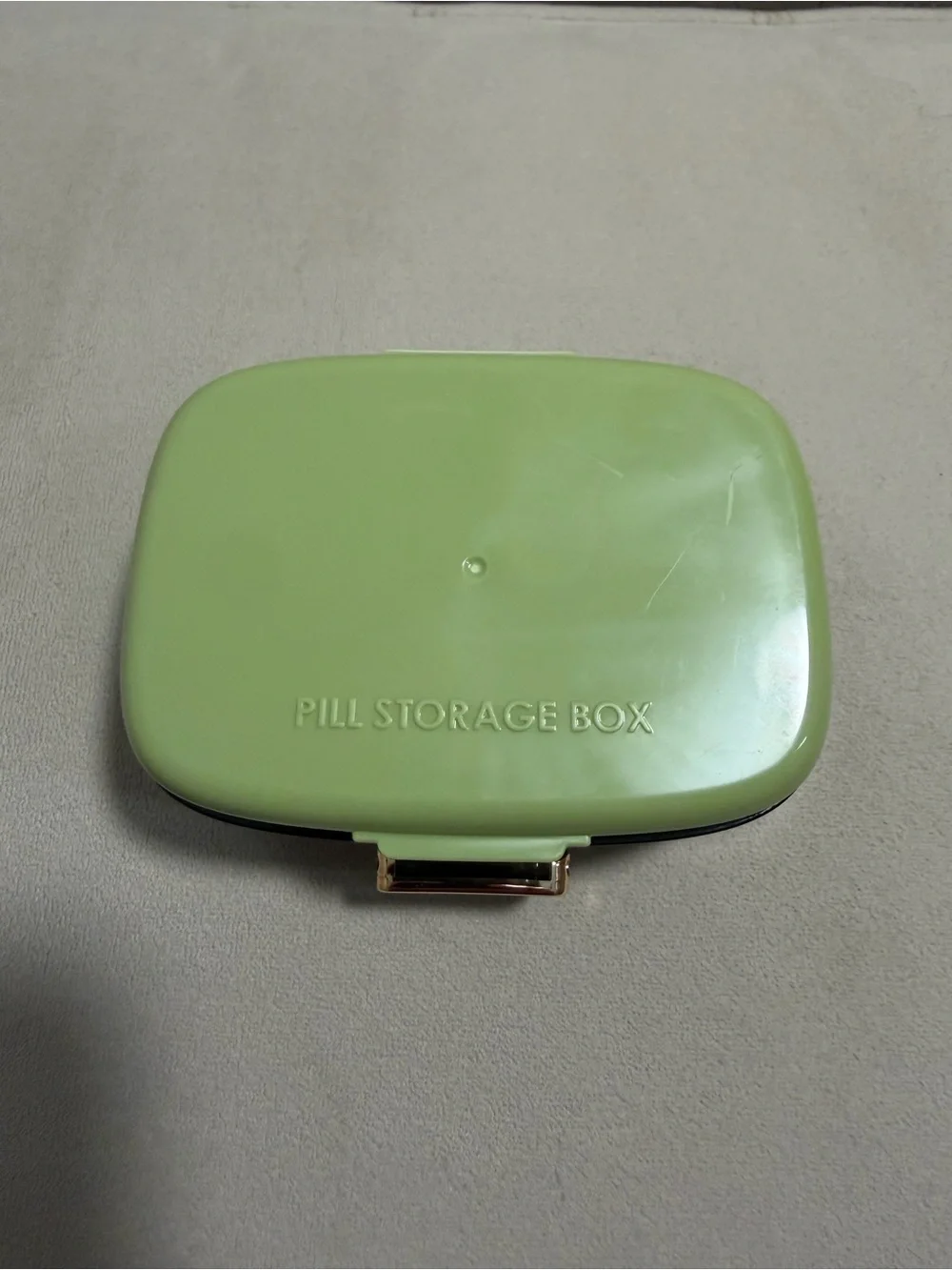 Green Stackable Food Storage Container with Secure Clip
